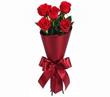 Букет 5 Красных роз Эдлесс Лав в Задоно-Кагальницкой