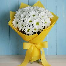 Букет цветов из:  Хризантемы в Задоно-Кагальницкой