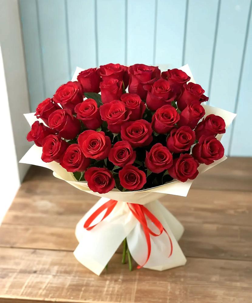 Букет 29 Красных роз в Задоно-Кагальницкой