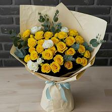 Букет цветов из:  Розы в Задоно-Кагальницкой