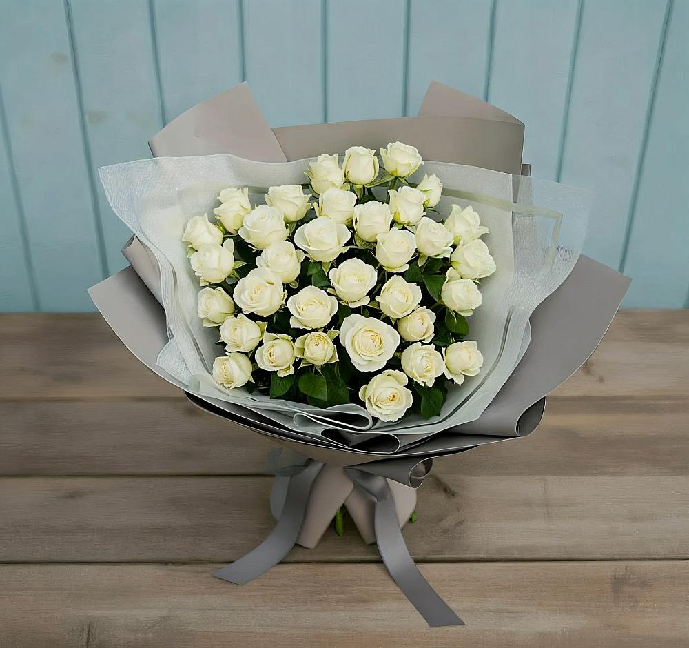 Букет Белоснежная нежность в Задоно-Кагальницкой