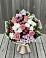 Букет цветов из: Альстромерии, Гвоздики, Розы и Хризантемы в Задоно-Кагальницкой
