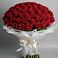 Букет 101 Красная роза Блэк Мэджик в Задоно-Кагальницкой
