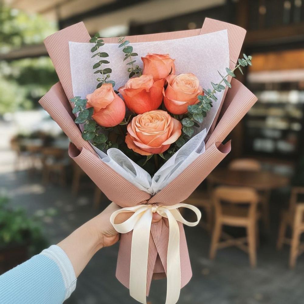 Букет цветов из: Розы в Задоно-Кагальницкой