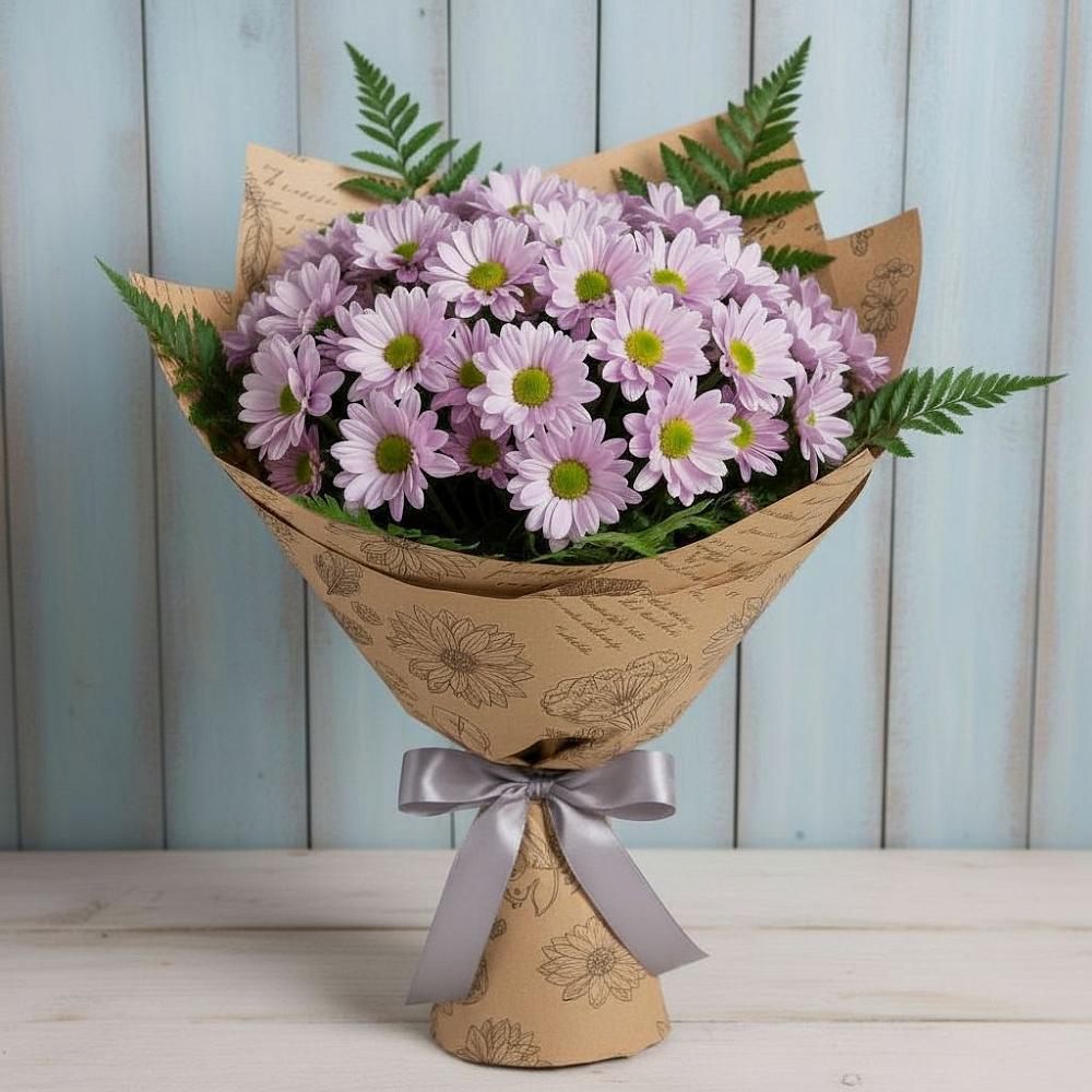 Букет цветов из: Хризантемы в Задоно-Кагальницкой