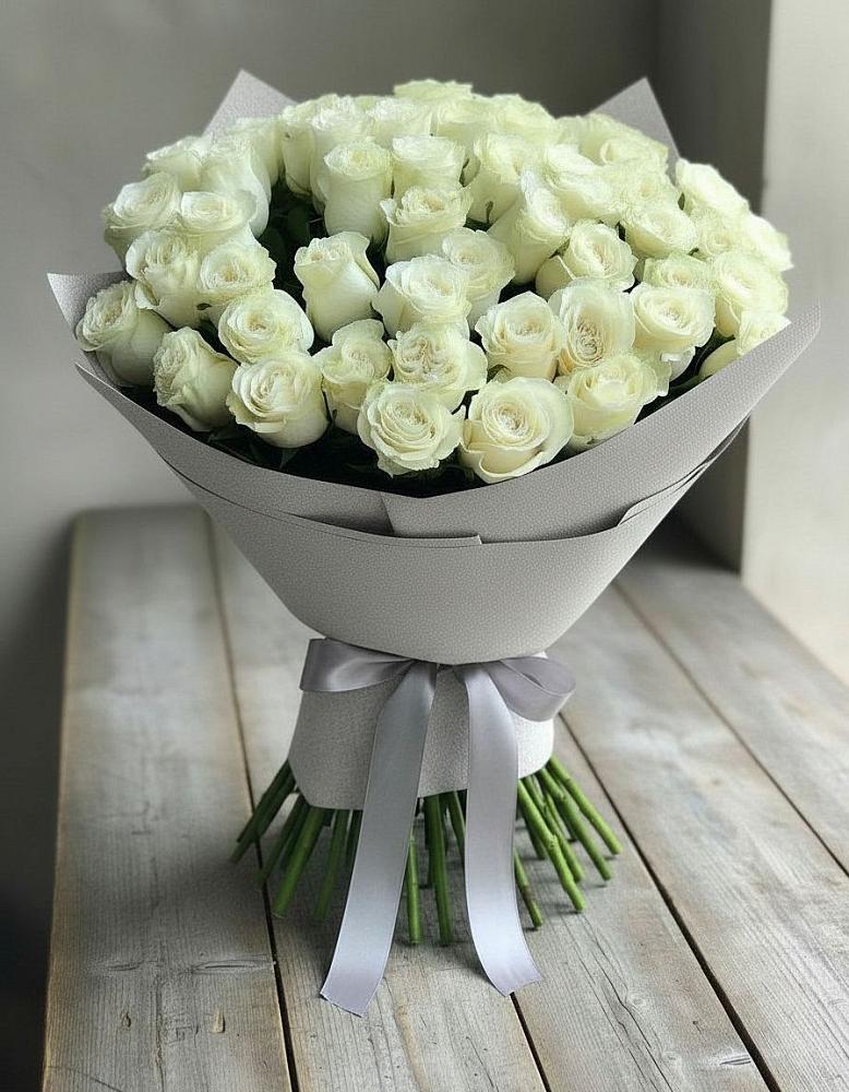 Букет 35 Белых роз в Задоно-Кагальницкой