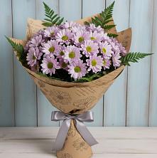 Букет цветов из:  Хризантемы в Задоно-Кагальницкой