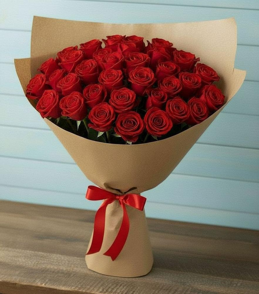 Букет Красные розы Милано в Задоно-Кагальницкой