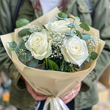 Букет Нежные грёзы в Задоно-Кагальницкой Букет цветов из: Розы в Задоно-Кагальницкой