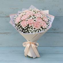 Букет цветов из:  Гвоздики #REPLACE_PRED# Задоно-Кагальницкой