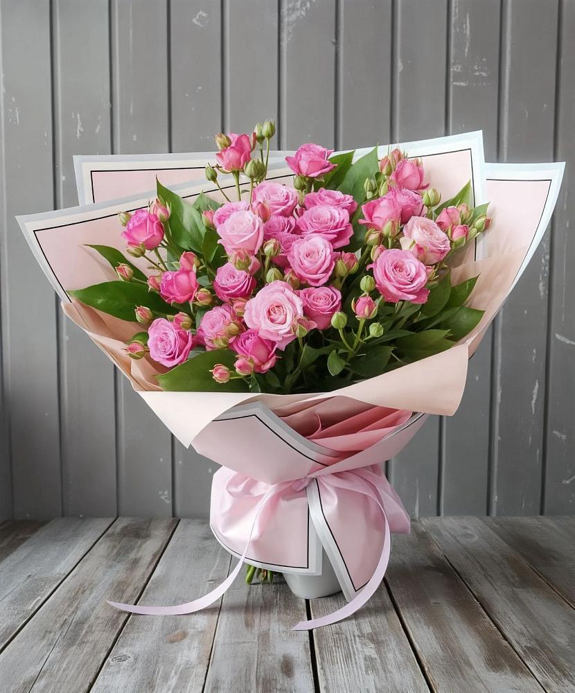 Букет Розовый кустик в Задоно-Кагальницкой
