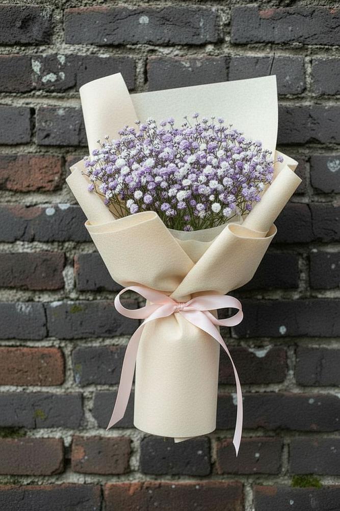 Букет цветов из: Гипсофила в Задоно-Кагальницкой