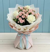 Букет цветов из:  Розы в Задоно-Кагальницкой