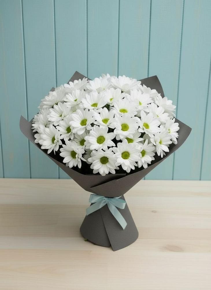 Букет цветов из: Хризантемы в Задоно-Кагальницкой