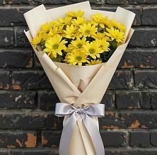 Букет цветов из:  Хризантемы в Задоно-Кагальницкой