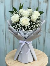 Букет цветов из:  Розы в Задоно-Кагальницкой
