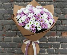 Букет цветов из:  Хризантемы в Задоно-Кагальницкой