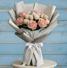 Букет цветов из:  Розы в Задоно-Кагальницкой