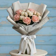 Букет цветов из:  Розы в Задоно-Кагальницкой