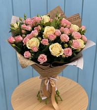 Букет цветов из:  Розы в Задоно-Кагальницкой