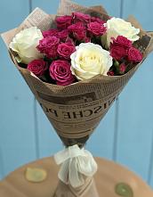Букет цветов из:  Розы в Задоно-Кагальницкой