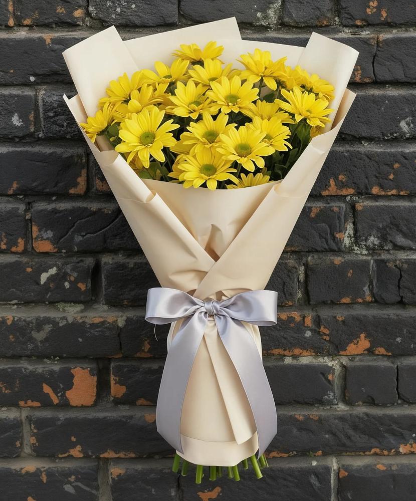 Букет цветов из: Хризантемы в Задоно-Кагальницкой