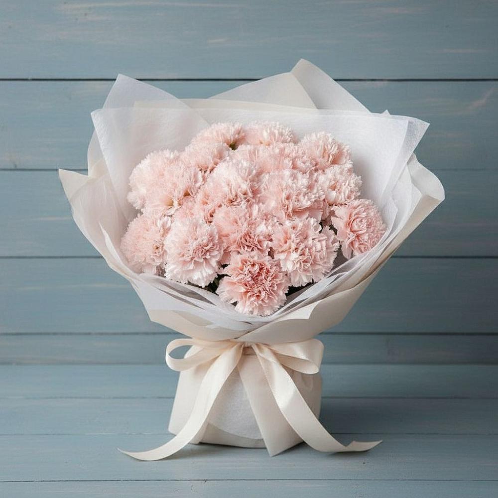 Букет цветов из: Гвоздики в Задоно-Кагальницкой