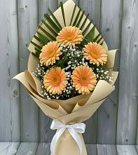 Букет цветов из:  Герберы в Задоно-Кагальницкой