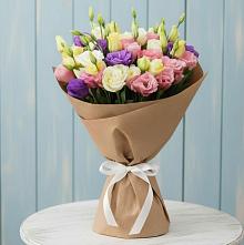 Букет цветов из:  Лизиантусы #REPLACE_PRED# Задоно-Кагальницкой