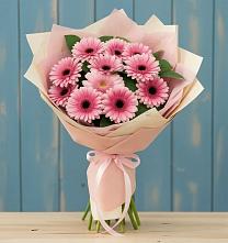 Букет цветов из:  Герберы #REPLACE_PRED# Задоно-Кагальницкой