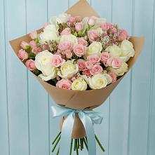Букет цветов из:  Розы #REPLACE_PRED# Задоно-Кагальницкой